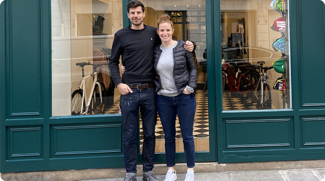 Justine & Quentin, co-fondateurs du magasin de vélos La Roue Liber.