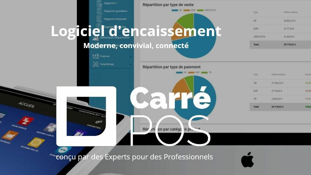 Carré Pos logiciel