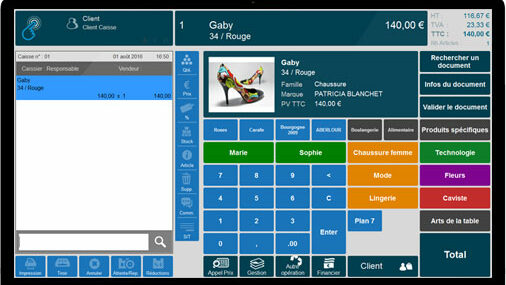 Interface LinéoSoft