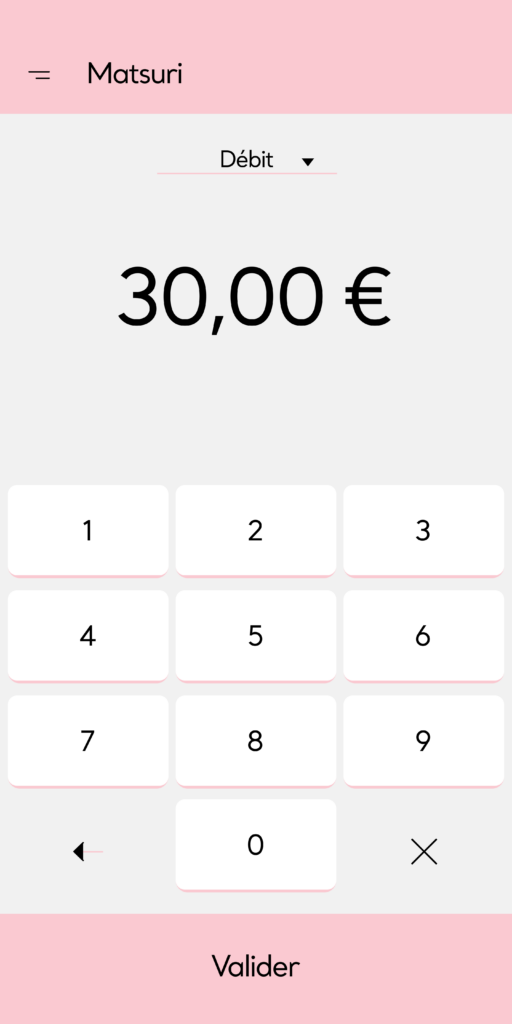 Yavin Table Pay : écran personnalisé (3)